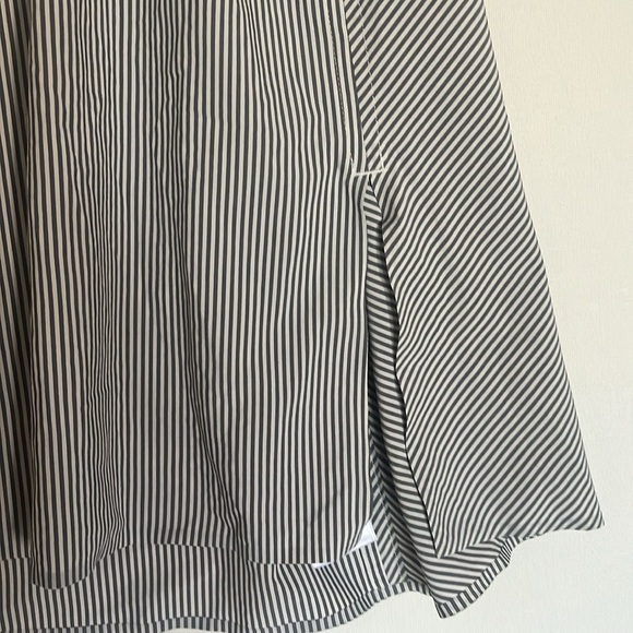 Athleta Gray and White Striped Tank Top - Picture 3 of 9